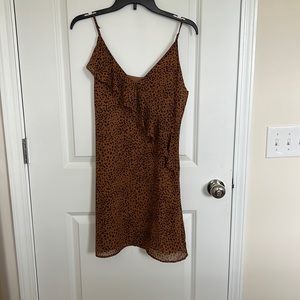 Size Medium Cheetah print summer dress.